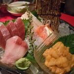 魚料理のお店 鮮魚まるふく - 刺身盛り　1,580円