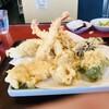 天ぷら家 - 料理写真:「天ぷら定食」（Ｃ定食…エビ天２本+８品）