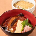 うなぎ丼とミニうどんセット