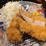 とんかつ七井戸 - とんかつ七井戸(天城軍鶏チキンかつ定食)