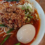 味噌ラーメン 力丸 - 煮たまご台湾ラーメン☆