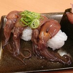 スシロー - 富山湾ほたるいか食べ比べ〜の、沖漬けw