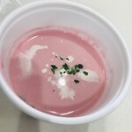 ル・シュクレ - 「20周年記念デリ」野菜のポタージュ