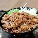 カルビ丼とスン豆腐専門店 韓丼 - カルビ丼並・肉増し