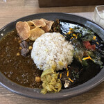 カレープラント - あいがけ 1200円