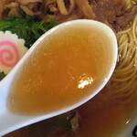 中華ソバ モンタナ - 煮干し中華ソバ/スープ