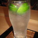 鮨 福原 - 麦焼酎サワー