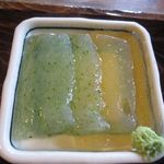 釜めし なかい - 刺身蒟蒻