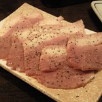 金町製麺 - '12/10/05 合鴨の燻製（380円）