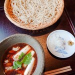 手打蕎麦おかむら - 鴨ざる