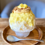 カフェ フクバコ - パインとレモンのショートタルト♡