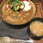 江戸蕎麦 銀次郎 - 名物深川カレー