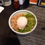 開花屋楽麺荘 - 鶏そぼろ丼