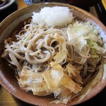 Sobadokoro Yamanami - おろしそば・ソースカツ丼（セット）