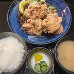 ★Fried young chicken set meal
