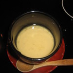 鮨 福原 - 栗の茶碗蒸し