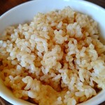 レインボー中野 - 定食の玄米