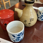 松本蕎麦店 - 蕎麦湯