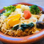 ロトブル イタリアン トーキョー - ごろごろ野菜のミートソースドリア