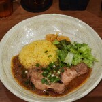 SPICY CURRY 魯珈 - 鶏カレー~宮崎県産手羽の和風醤油カレー~