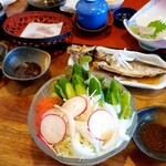 Oshokujidokoro Taki - いつもの野菜サラダ。