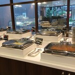 ケーエフシーレストラン - ブッフェ台