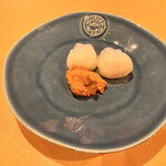 Spice&Dining KALA - ○点心：蒸し餃子とトマトチャトニ様