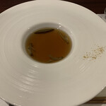 鉄板 松阪屋 - 季節のスープ