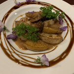 鉄板 松阪屋 - フォアグラのポアレ