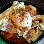 菜ごころ - ラタトゥユと生湯葉丼アップ