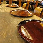 京都和久傳 - 大テーブルの席