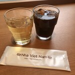 Nha VietNam premier ginza - ランチタイムのドリンク