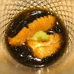 すし寿 - 雲丹を海苔餡で