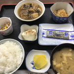 お食事処おさない - 納豆混ぜ混ぜして後の さかな定食 ¥500