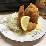 がばちょ - エビフライ（580円）