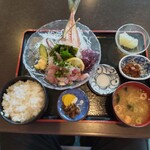 阿字ヶ浦温泉のぞみ - 鯵たたき定食1155