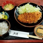 かつ廣 - ランチロースかつ定食