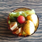 Hirugano LACHAISE - ピザランチ　前菜サラダ