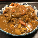 ちく半 - 海鮮カレーライス（1300円）