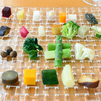 銀座 シェ・トモ - 山梨県産　無農薬野菜達　28〜30種の盛り合わせ