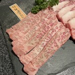 松阪牛・黒毛和牛 炙り家 橙ル - 松阪牛特撰カルビ