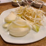 Jingisukan Higenoushi - 野菜です。