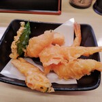 Sushiro - 海老と筍の天ぷら盛り合わせ（\385）