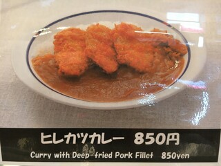 h Makuhari Messe Roiyaru Ga-Den Ko-To - (メニュー)ヒレカツカレー