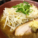 拉麺大公 - 焼き味噌ラーメン(もやし増し追加トッピング)