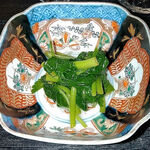 冨久屋 - 天然のミツバのお浸し