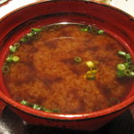 とんかつ やまいち - 赤だし