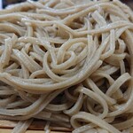 そば処 円仁庵 - 盛り蕎麦のアップ