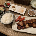 串焼家　まる房ず - チャップ定食1,100円