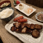 串焼家　まる房ず - チャップ定食1,100円